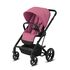 Carucior Cybex Balios S Lux 2 in 1, Cadru Negru, Magnolia Pink, Culoare: Roz,poza 2