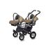 Carucior Pentru Gemeni MyKids Twinni Cappuccino 3 In 1, Culoare: Crem - poza 3 - ExclusivMAG.ro