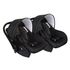 Carucior pentru gemeni 3 in 1 MyKids Twin Quick 15 Anthtacite, Culoare: Negru - poza 2 - ExclusivMAG.ro
