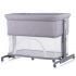 Patut Co-Sleeper si Tarc Chipolino Mommy'n Me Gray Clouds, Culoare: Gri deschis,poza 3
