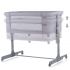 Patut Co-Sleeper si Tarc Chipolino Mommy'n Me Gray Clouds, Culoare: Gri deschis,poza 6
