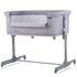 Patut Co-Sleeper si Tarc Chipolino Mommy'n Me Gray Clouds, Culoare: Gri deschis - poza 5 - ExclusivMAG.ro
