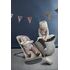 Balansoar BabyBjorn Bliss Sand Grey, Bumbac cu bara de jucarii, Culoare: Crem,poza 4