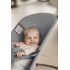 Balansoar BabyBjorn Bliss Light Grey, 3D Jersey,poza 2