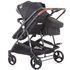 Carucior gemeni Chipolino Duo Smart 2 in 1 Mist, Culoare: Gri - poza 5 - ExclusivMAG.ro