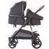 Carucior gemeni Chipolino Duo Smart 2 in 1 Mist, Culoare: Gri - poza 8 - ExclusivMAG.ro