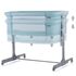 Patut Co-Sleeper si Tarc Chipolino Mommy'n Me Blue Mint, Culoare: Turquoise,poza 6