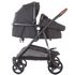 Carucior gemeni Chipolino Duo Smart 2 in 1 Vanilla, Culoare: Crem - poza 8 - ExclusivMAG.ro