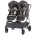 Carucior gemeni Chipolino Duo Smart 2 in 1 Vanilla, Culoare: Crem - poza 2 - ExclusivMAG.ro