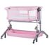 Patut Co-Sleeper Chipolino Amore Mio Peony Pink, Culoare: Roz,poza 2