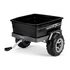 Remorca Peg Perego Gaucho Superpower - Gaucho Rock'in, 6 ani, Negru/Gri  - ExclusivMAG.ro