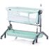 Patut Co-Sleeper Chipolino Amore Mio Mint, Culoare: Turquoise,poza 4  - ExclusivMAG.ro Patut Co-Sleeper Chipolino Amore Mio Mint, Culoare: Turquoise,poza 4