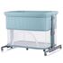 Patut Co-Sleeper si Tarc Chipolino Mommy'n Me Blue Mint, Culoare: Turquoise,poza 3