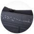 Patut pliabil Chipolino Merida asphalt linen cu laterala culisanta, Culoare: Gri/Negru,poza 6