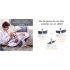 Sezlong 3 in 1 Tiny Love Rocker Napper, 0 luni +, Albastru cu Alb,poza 2