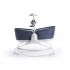 Sezlong 3 in 1 Tiny Love Rocker Napper, 0 luni +, Albastru cu Alb