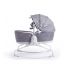 Sezlong 3 in 1 Tiny Love Cozy Rocker Napper, 0 luni plus, Gri cu Alb