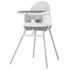 Scaun de masa Chipolino Pudding 3 in 1 Grey, Culoare: Gri,poza 2