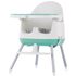 Scaun de masa Chipolino Pudding 3 in 1 Mint, Culoare: Turquoise,poza 4