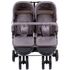 Carucior gemeni Chipolino Maxi Mix asphalt, Culoare: Gri - poza 4 - ExclusivMAG.ro