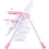 Scaun de masa Chipolino Maxi peony pink, Culoare: Roz,poza 6