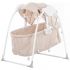 Patut si leagan electric Chipolino Gia latte, Culoare: Crem