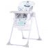 Scaun de masa Chipolino Maxi mist, Culoare: Alb/Gri