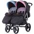 Carucior gemeni Chipolino Twix boy girl, Culoare: Multicolor - poza 3 - ExclusivMAG.ro