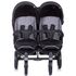 Carucior gemeni Chipolino Twix onyx, Culoare: Negru - poza 4 - ExclusivMAG.ro