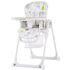 Scaun de masa Chipolino Master Chef mist, Culoare: Alb/Gri