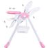 Scaun de masa Chipolino Maxi peony pink, Culoare: Roz,poza 5