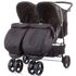 Carucior gemeni Chipolino Maxi Mix carbon, Culoare: Gri/Negru - poza 3 - ExclusivMAG.ro