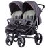 Carucior gemeni Chipolino Twix graphite, Culoare: Gri - poza 2 - ExclusivMAG.ro