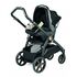Carucior 3 in 1 Peg Perego Book, Primoviaggio SL, 0 - 22 kg, Graphic Gold, Negru / Bej, Culoare: Crem,poza 4