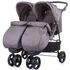 Carucior gemeni Chipolino Maxi Mix asphalt, Culoare: Gri - poza 3 - ExclusivMAG.ro