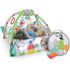 Salteluta de activitati 5 in 1 Bright Starts Gym & Ball Pit Totally Tropical