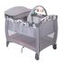 Patut Graco Contour Electra Patchwork Grey, Culoare: Gri deschis