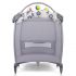 Patut Graco Contour Electra Patchwork Grey, Culoare: Gri deschis,poza 4