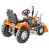 Tractor cu pedale Pilsan Super Excavator 07-297 orange - poza 3 - ExclusivMAG.ro