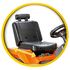 Tractor cu pedale Pilsan Super Excavator 07-297 orange - poza 4 - ExclusivMAG.ro