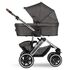 Carucior 3 in 1 Salsa 4 AIR Asphalt Abc Design, Culoare: Gri, Model: 3 in 1 - poza 3 - ExclusivMAG.ro