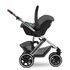 Carucior 3 in 1 Salsa 4 AIR Asphalt Abc Design, Culoare: Gri, Model: 3 in 1 - poza 4 - ExclusivMAG.ro