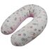 Perna De Alaptat Cu Husa Bumbac Si Umplutura Fibre De Silicon, EKO, 180cm - Pink Mouse - poza 3 - ExclusivMAG.ro