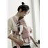 Marsupiu anatomic BabyBjorn Mini, cu pozitii multiple Dusty Pink, Bumbac, Culoare: Roz - poza 3 - ExclusivMAG.ro