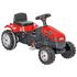 Tractor cu pedale Pilsan Active 07-314 red, Culoare: Rosu