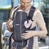 Marsupiu anatomic BabyBjorn Mini, cu pozitii multiple Anthracite, 3D Mesh, Culoare: Gri,poza 2