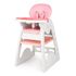 Scaun de masa transformabil Juju Eat&Play V2, Roz, Culoare: Roz