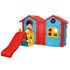 Casuta cu tobogan pentru copii Pilsan Double Happy House blue,poza 3
