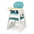Scaun de masa transformabil Juju Eat&Play V2, Turcoaz, Culoare: Turquoise