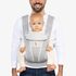 Marsupiu OMNI Breeze Pearl Grey Ergobaby, Culoare: Gri deschis - poza 5 - ExclusivMAG.ro
